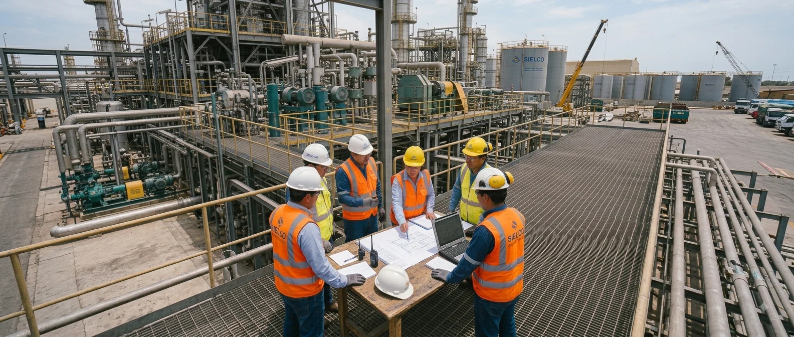 Trabajo de campo de ingeniería de SIELCO